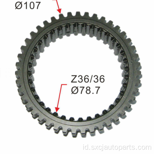 55195573 Lengan baja fiat palio untuk rakitan cincin sinkronisasi transmisi gea